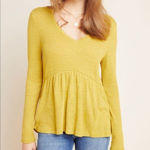 Anthropologie | Jill Babydoll Top